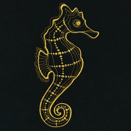 Gilded Seahorse
