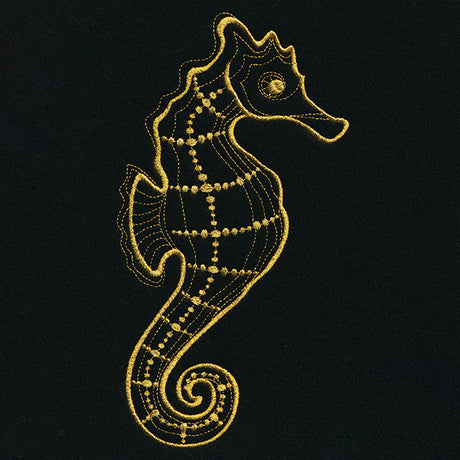 Gilded Seahorse
