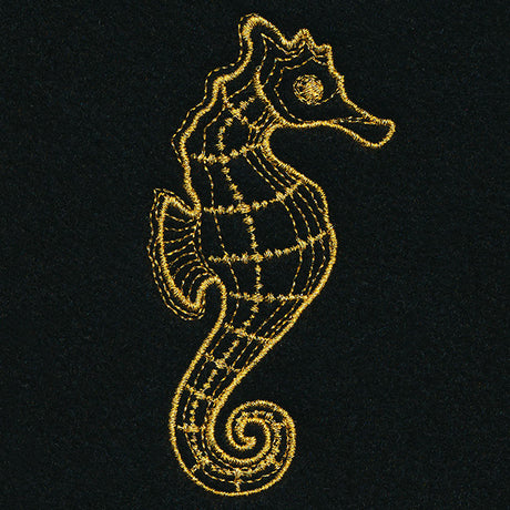 Gilded Seahorse