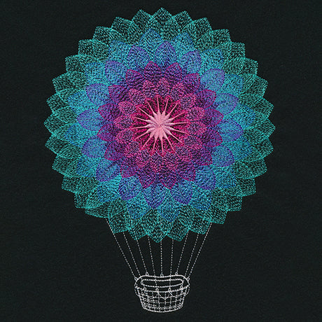 Blooming Mirage Hot Air Balloon