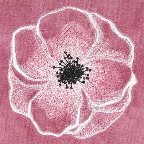 Peaceful Petals Poppy (Embossed)