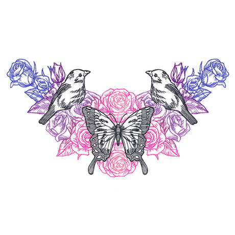 Winged Beauties Crest