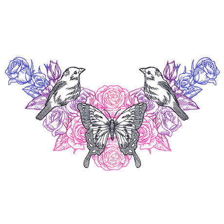 Winged Beauties Crest