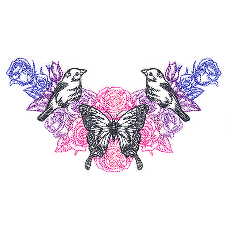 Winged Beauties Crest