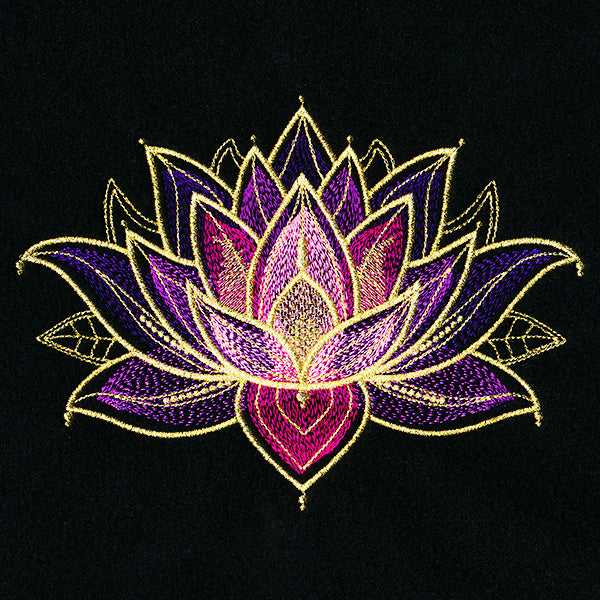 Gilded Mirage Lotus – Urban Threads