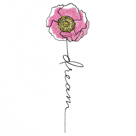 Dream Wild Rose in Bloom