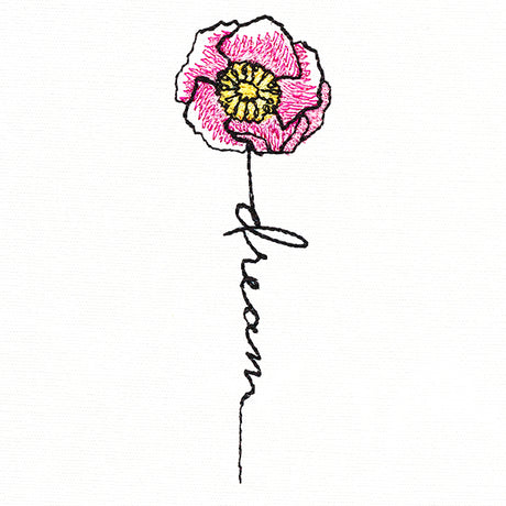 Dream Wild Rose in Bloom
