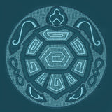 Sea Turtle Mandala (Embossed)