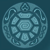 Sea Turtle Mandala (Embossed)