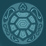 Sea Turtle Mandala (Embossed)