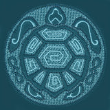 Sea Turtle Mandala (Embossed)