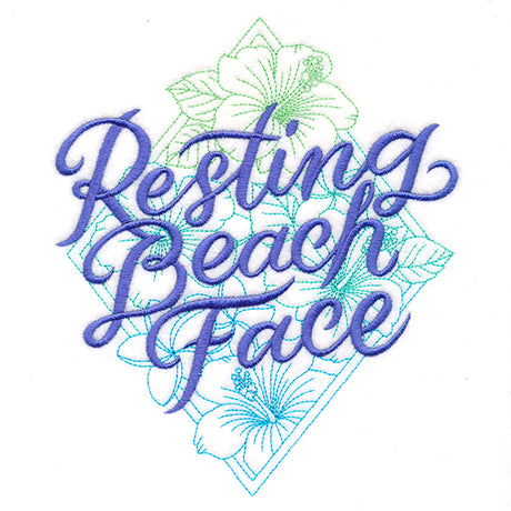 Resting Beach Face