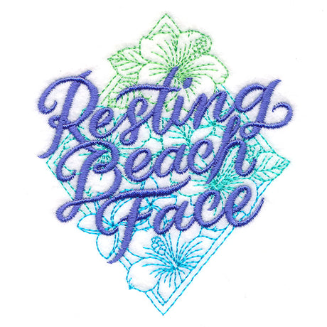 Resting Beach Face