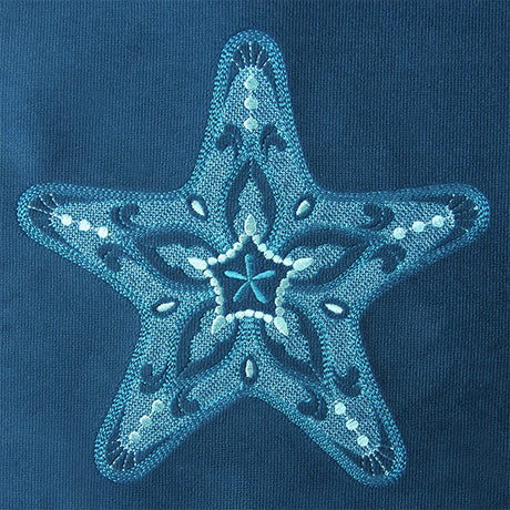 Ocean Breeze Starfish (Embossed)