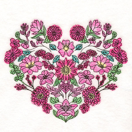 Summer Botanicals Heart