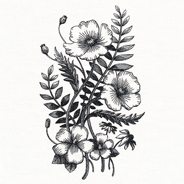 Botanical Poppies