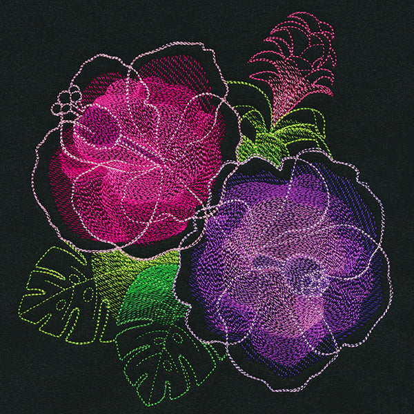 Tropical Magic Hibiscus Bouquet – Urban Threads