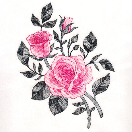 Delicate Rose Spray