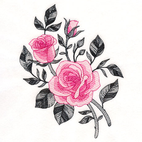 Delicate Rose Spray