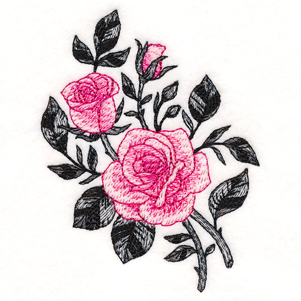 Delicate Rose Spray