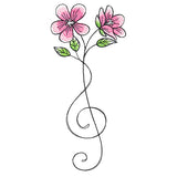Blooming Treble Clef