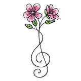 Blooming Treble Clef