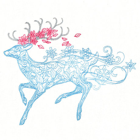 Branching Christmas Reindeer