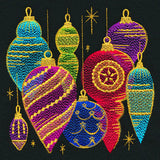 Glistening Christmas Ornaments