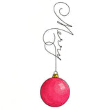 Merry Ornament