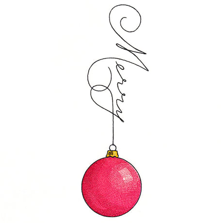 Merry Ornament
