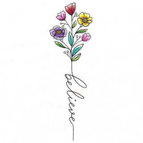 Believe Wildflowers in Bloom