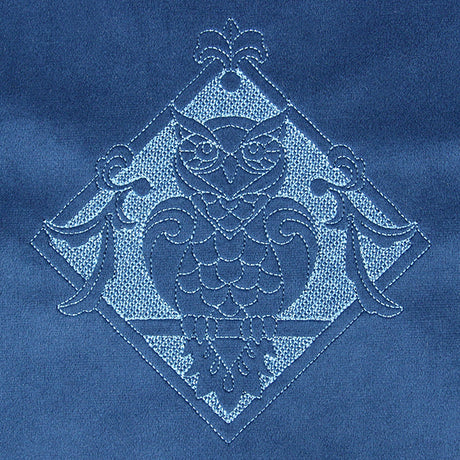 Baroque Owl (Embossed)