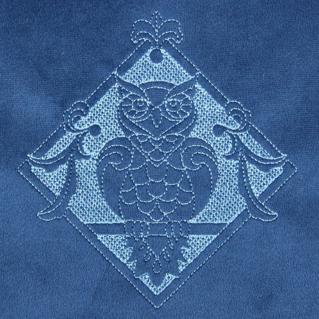 Baroque Owl (Embossed)