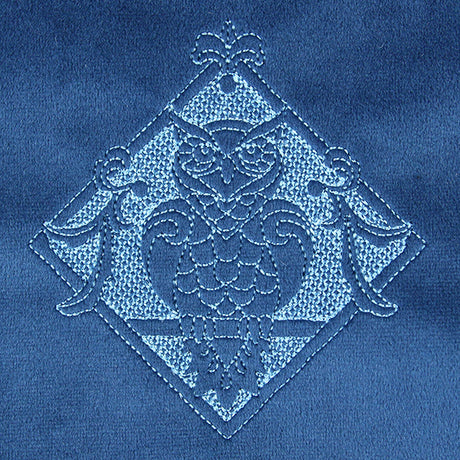 Baroque Owl (Embossed)