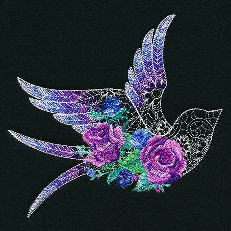 Swallow in Blooms