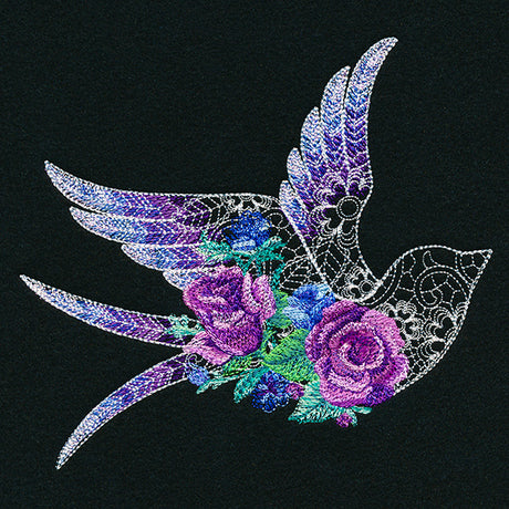 Swallow in Blooms