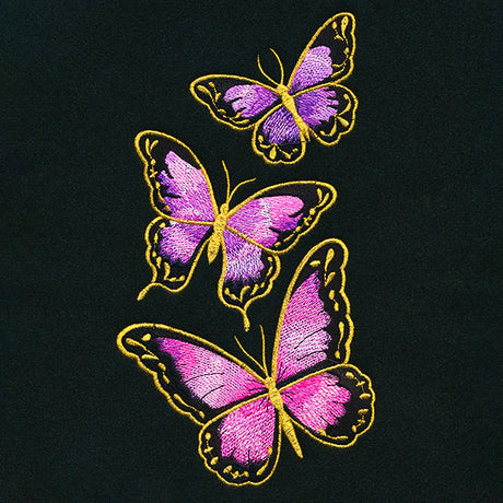 Whimsical Butterfly Trio