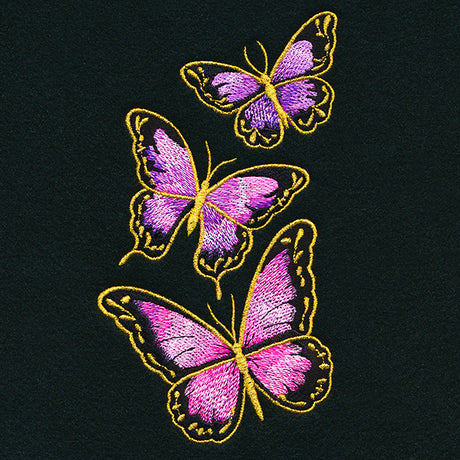 Whimsical Butterfly Trio