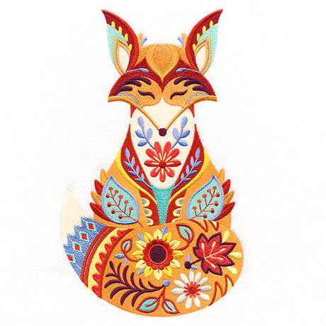 Charming Autumn Fox
