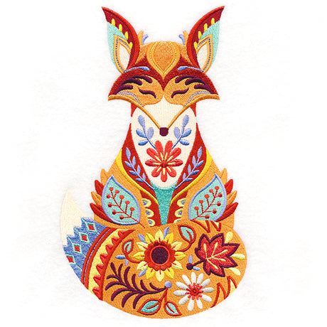 Charming Autumn Fox