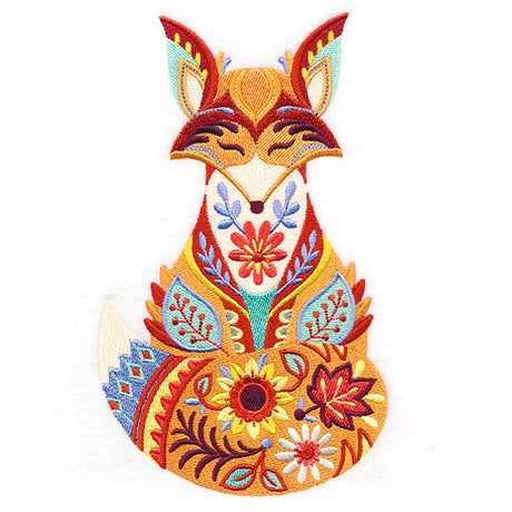Charming Autumn Fox