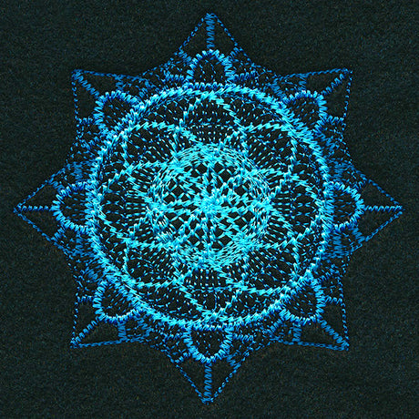 Magnetic Swirls Medallion