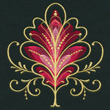 Gilded Mirage Oak Leaf