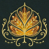 Gilded Mirage Aspen Leaf