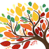 Vibrant Textures Tree