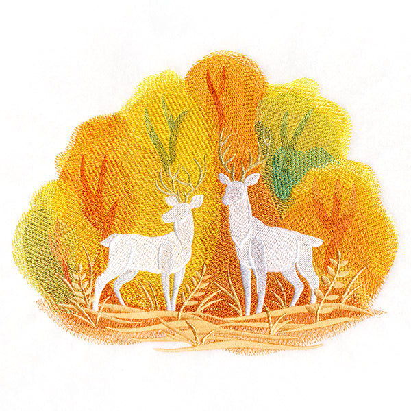 Autumn Stillness Deer