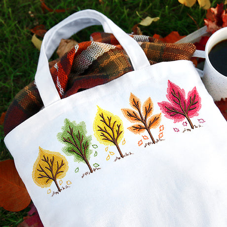 Falling Leaves Border