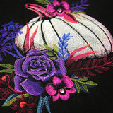 Midnight Blooms Pumpkin