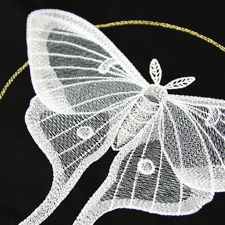 Ghostly Luna Moth