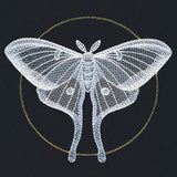 Ghostly Luna Moth